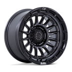 17X9.0 6X139.7/1 Black Rhino Rival Matte Gunmetal W/ Matte B - OffRoad-LLCTBRCHN017116-Llantas