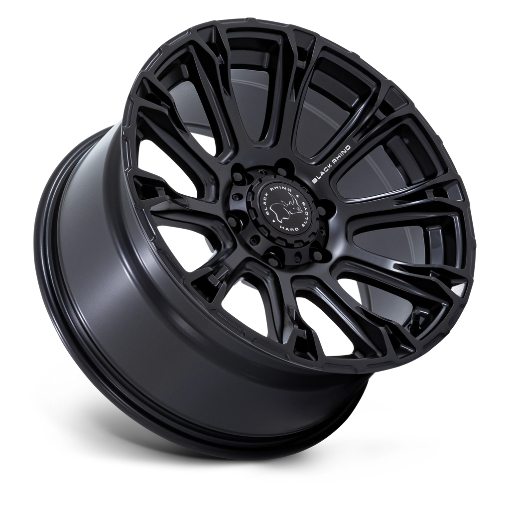17X9.0 6X139.7/12 Black Rhino Diamondback Matte Black Cb106, - OffRoad-LLCTBRCHN017117-Llantas
