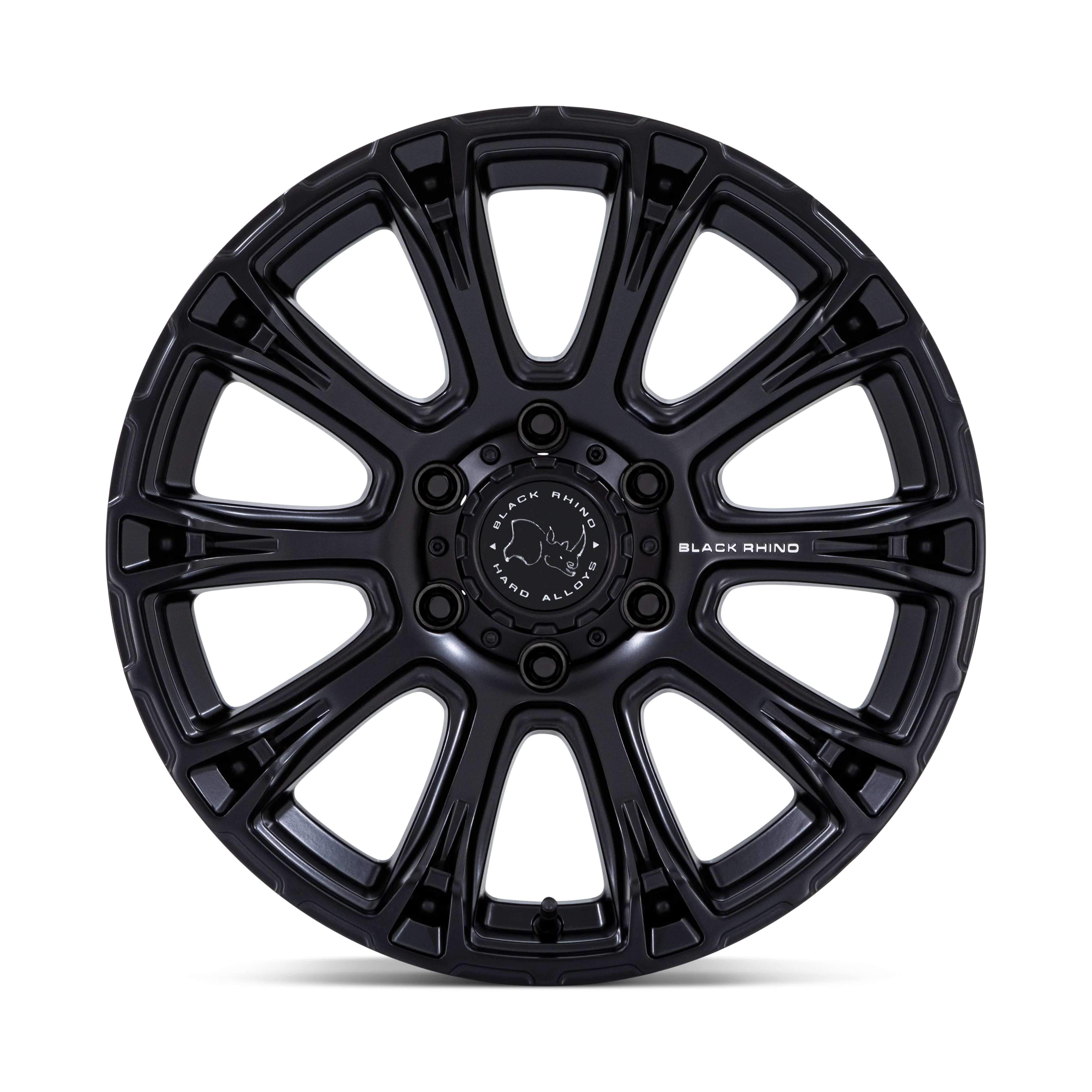 17X9.0 6X139.7/12 Black Rhino Diamondback Matte Black Cb106, - OffRoad-LLCTBRCHN017117-Llantas