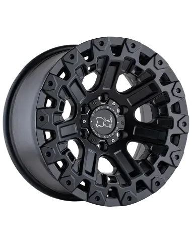 17X9.5 6X114.3/12 Black Rhino Ozark Matte Black - OffRoad-LLCTBRCHN017049-Llantas