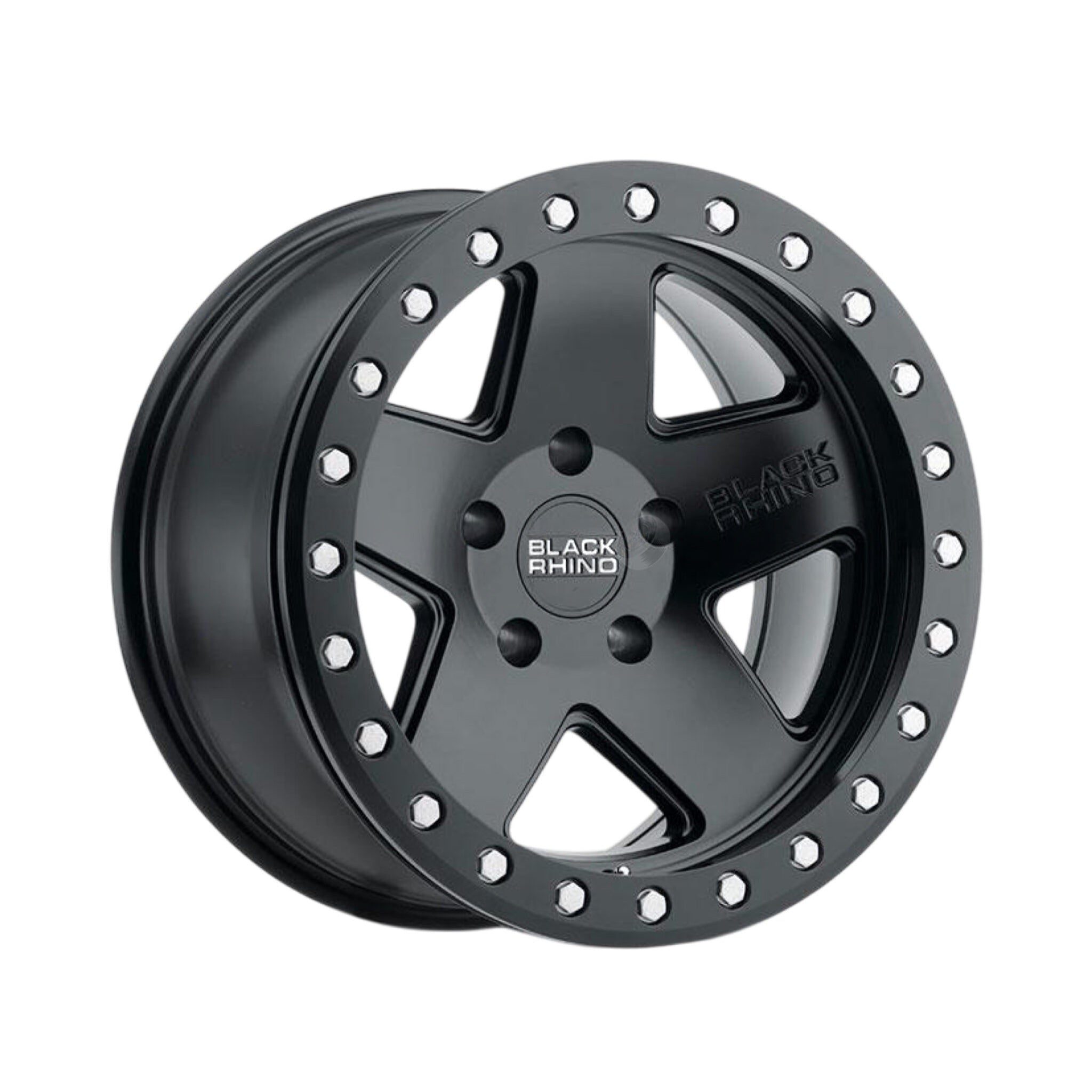 17X9.5 6X139.7/-18 Black Rhino Crawler Matte Black - OffRoad-LLCTBRCHN017041-Llantas