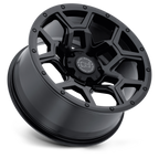 17X9.5 6X139.7/-18 Black Rhino Overland Matte Black - OffRoad-LLCTBRCHN017030-Llantas