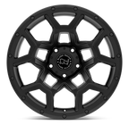 17X9.5 6X139.7/-18 Black Rhino Overland Matte Black - OffRoad-LLCTBRCHN017030-Llantas