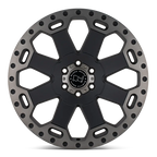 20X9.0 6X135/12 Black Rhino Warlord Matte Gunmetal - OffRoad-LLCTBRCHN020003-Llantas