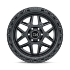 20X9.0 6X139.7/12 Black Rhino Kelso Matte Black W/Black Bolt - OffRoad-LLCTBRCHN020011-Llantas