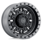 20X9.5 6X135/12 Black Rhino Abrams Textured Matte Gunmetal - OffRoad-LLCTBRCHN020024-Llantas