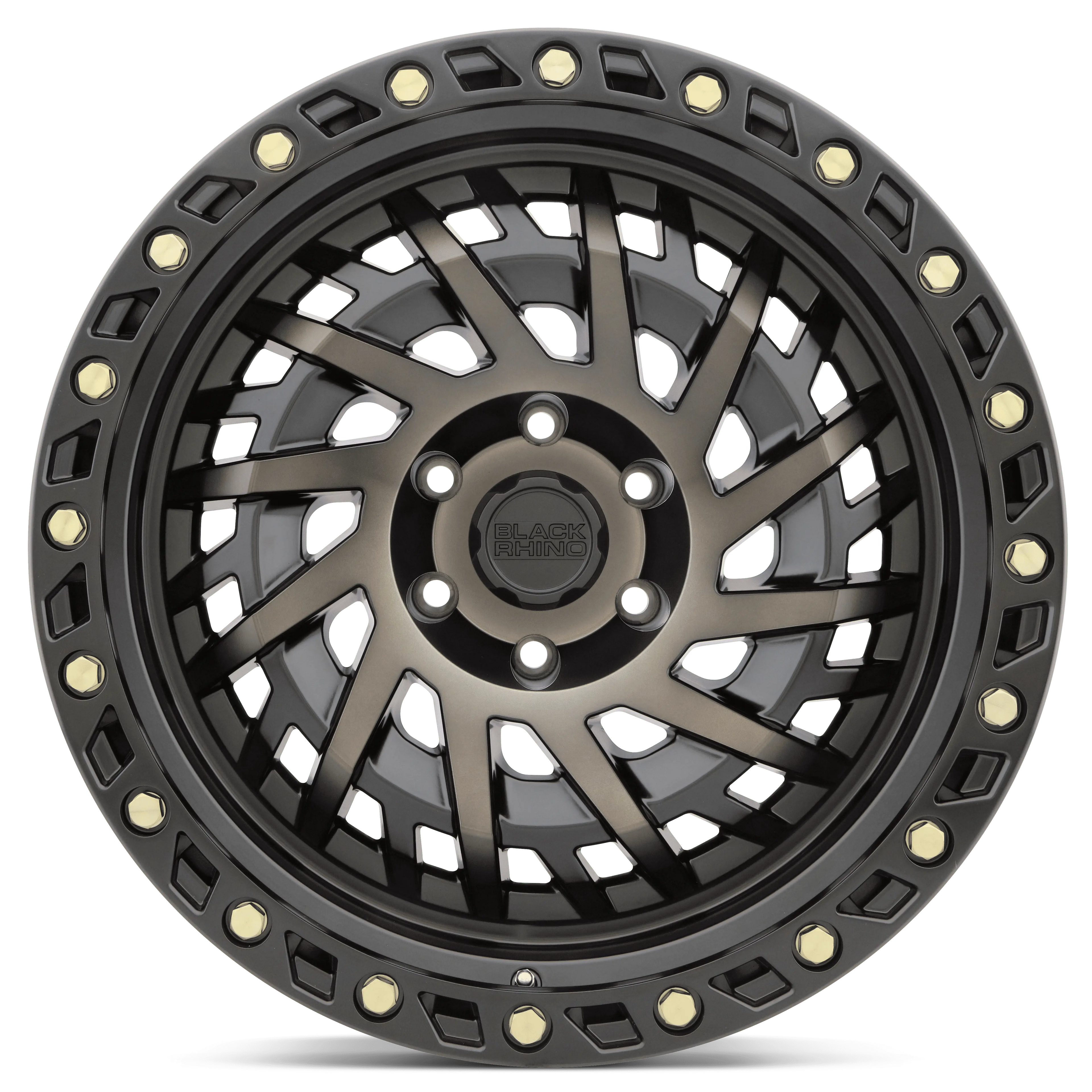 20X9.5 6X139.7/-12 Black Rhino Shredder Matte Black Dark - OffRoad-LLCTBRCHN020091-Llantas