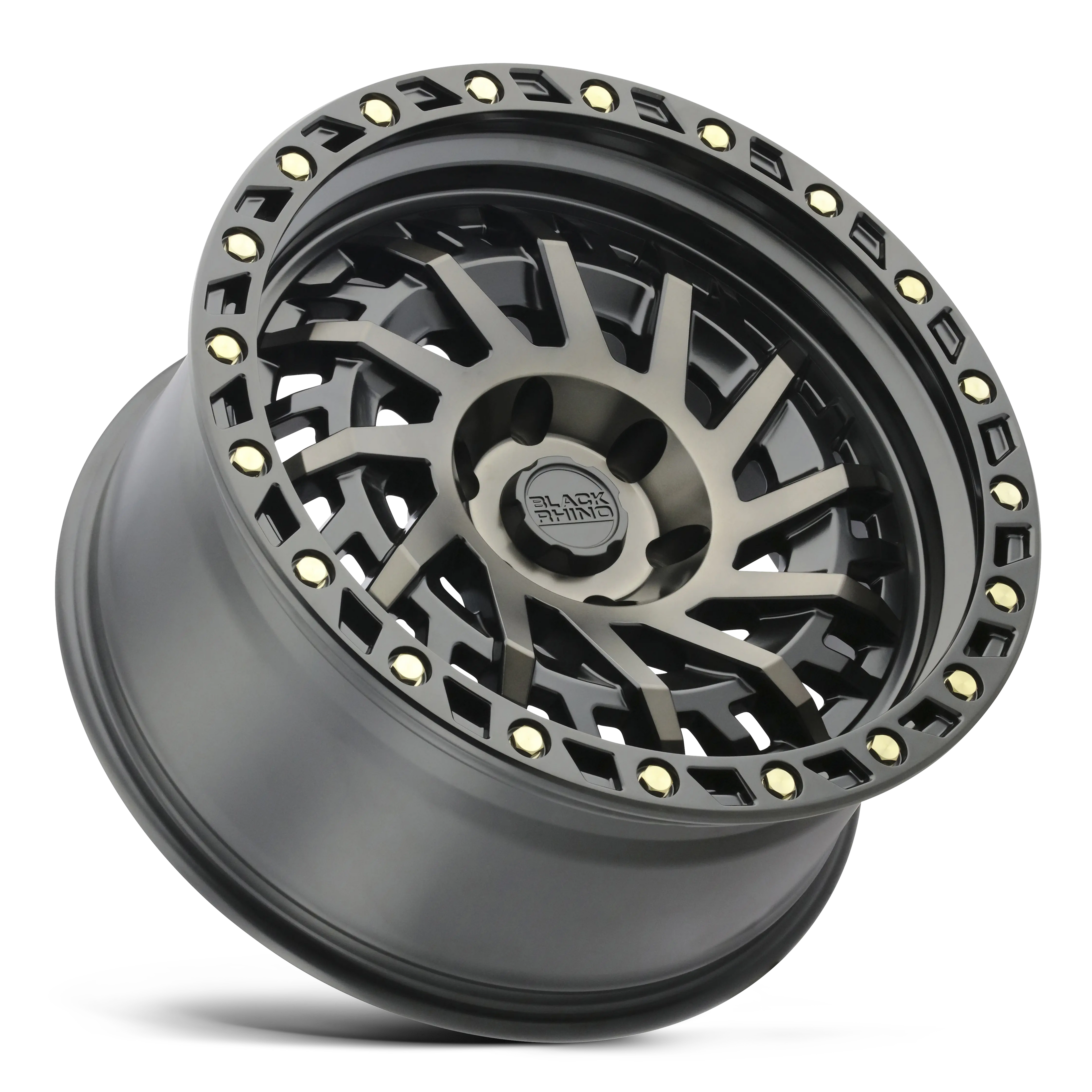 20X9.5 6X139.7/-12 Black Rhino Shredder Matte Black Dark - OffRoad-LLCTBRCHN020091-Llantas