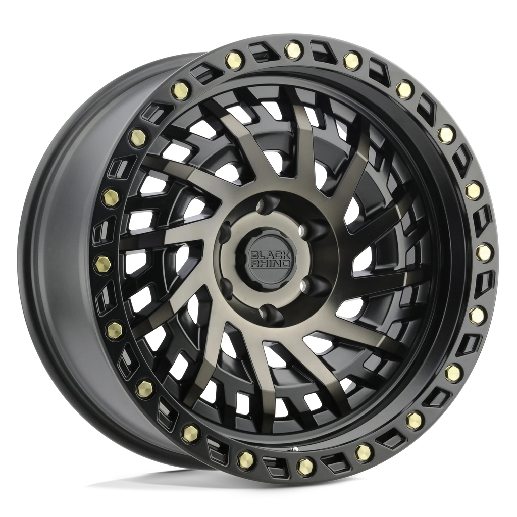 20X9.5 6X139.7/-12 Black Rhino Shredder Matte Black Dark - OffRoad-LLCTBRCHN020091-Llantas