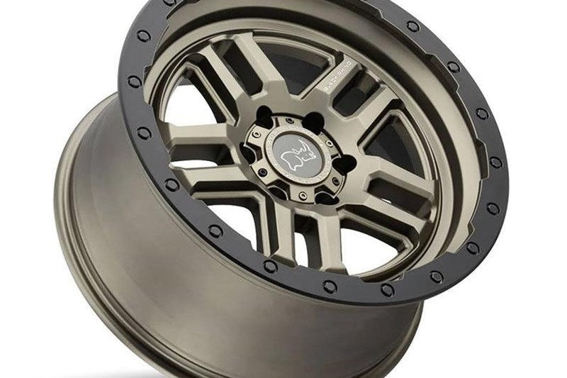 17X8.0 5X120/30 Black Rhino Barstow  Matte Bronce W/Machine