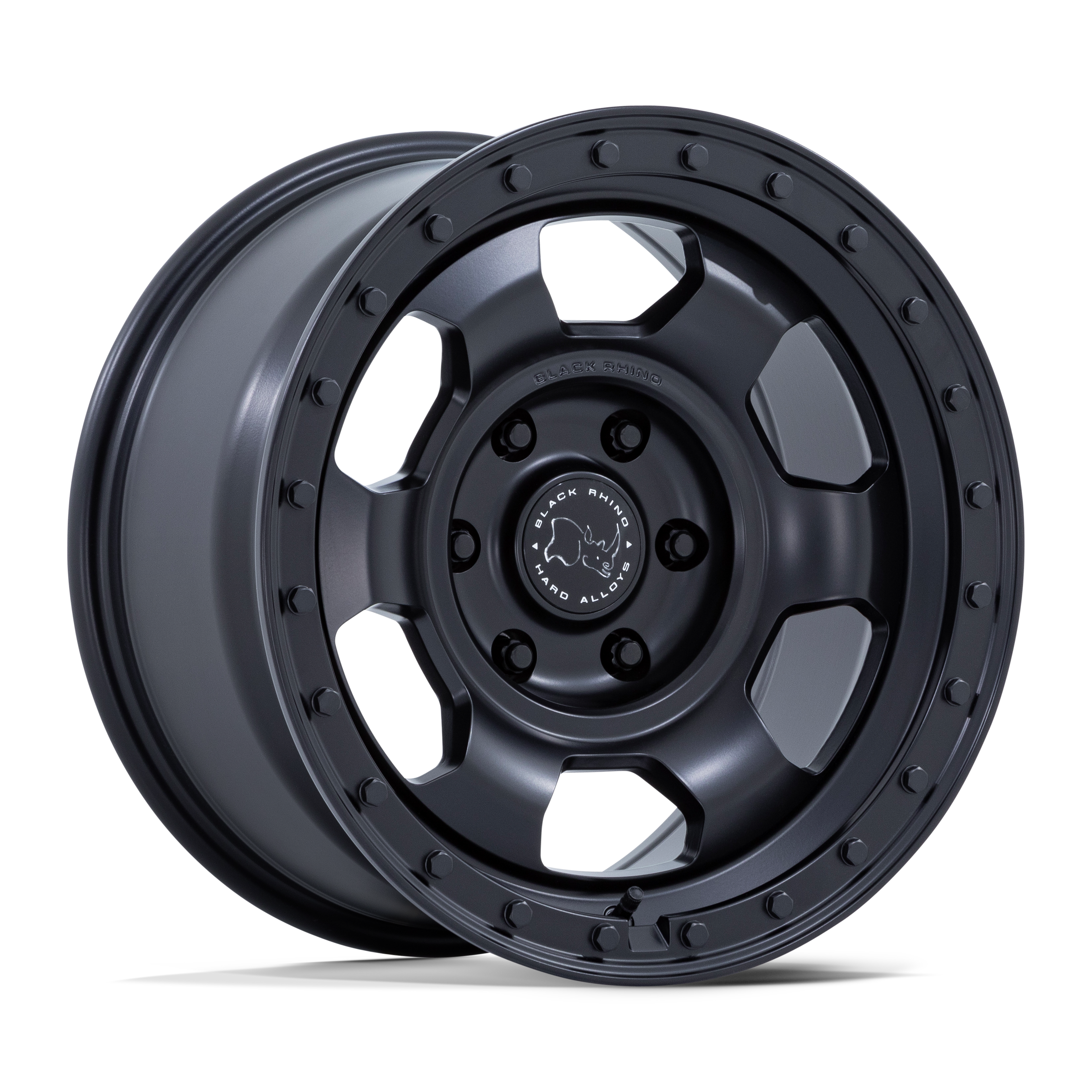 17X8.5 6X139.7/00 Black Rhino Trooper Matte Black