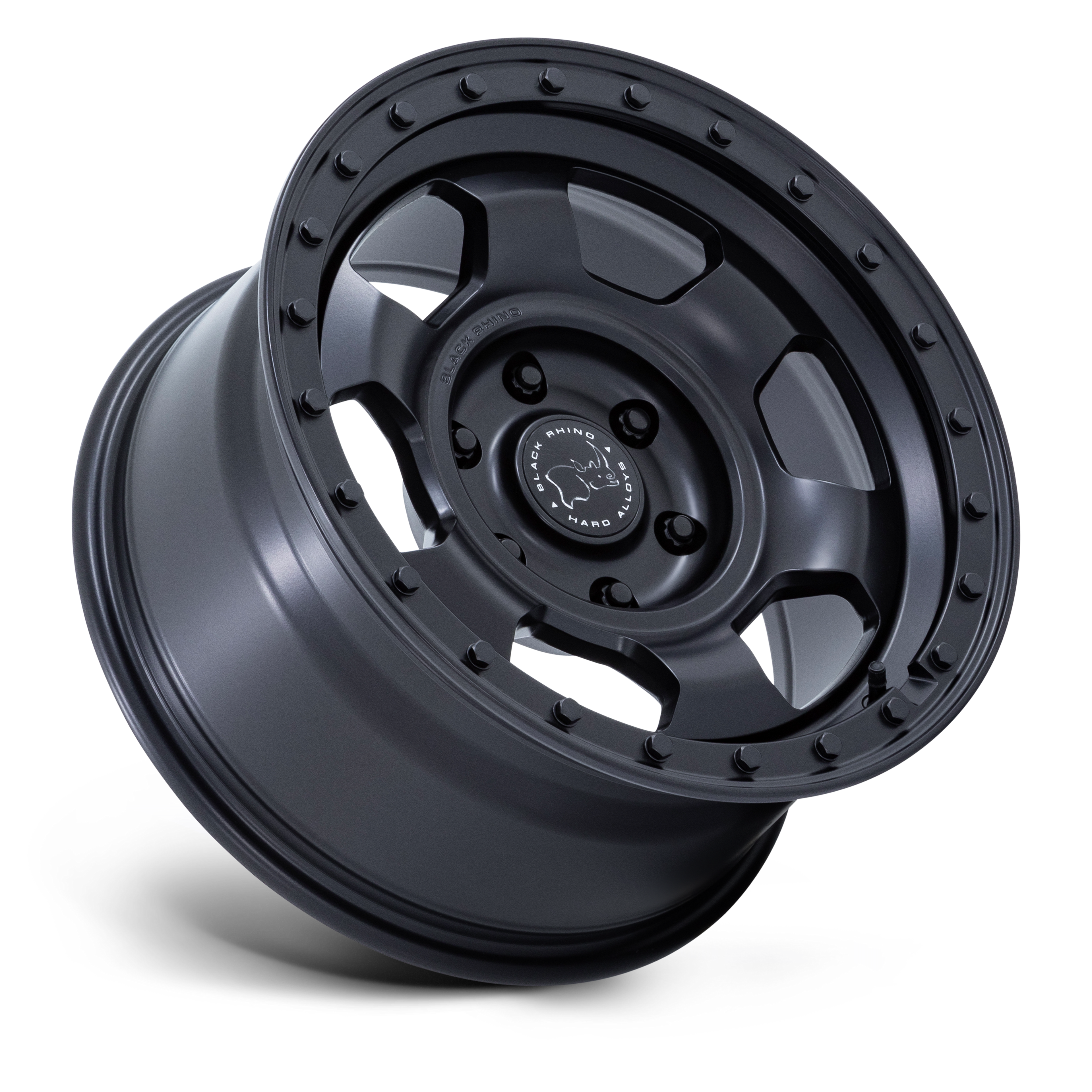17X8.5 6X139.7/00 Black Rhino Trooper Matte Black