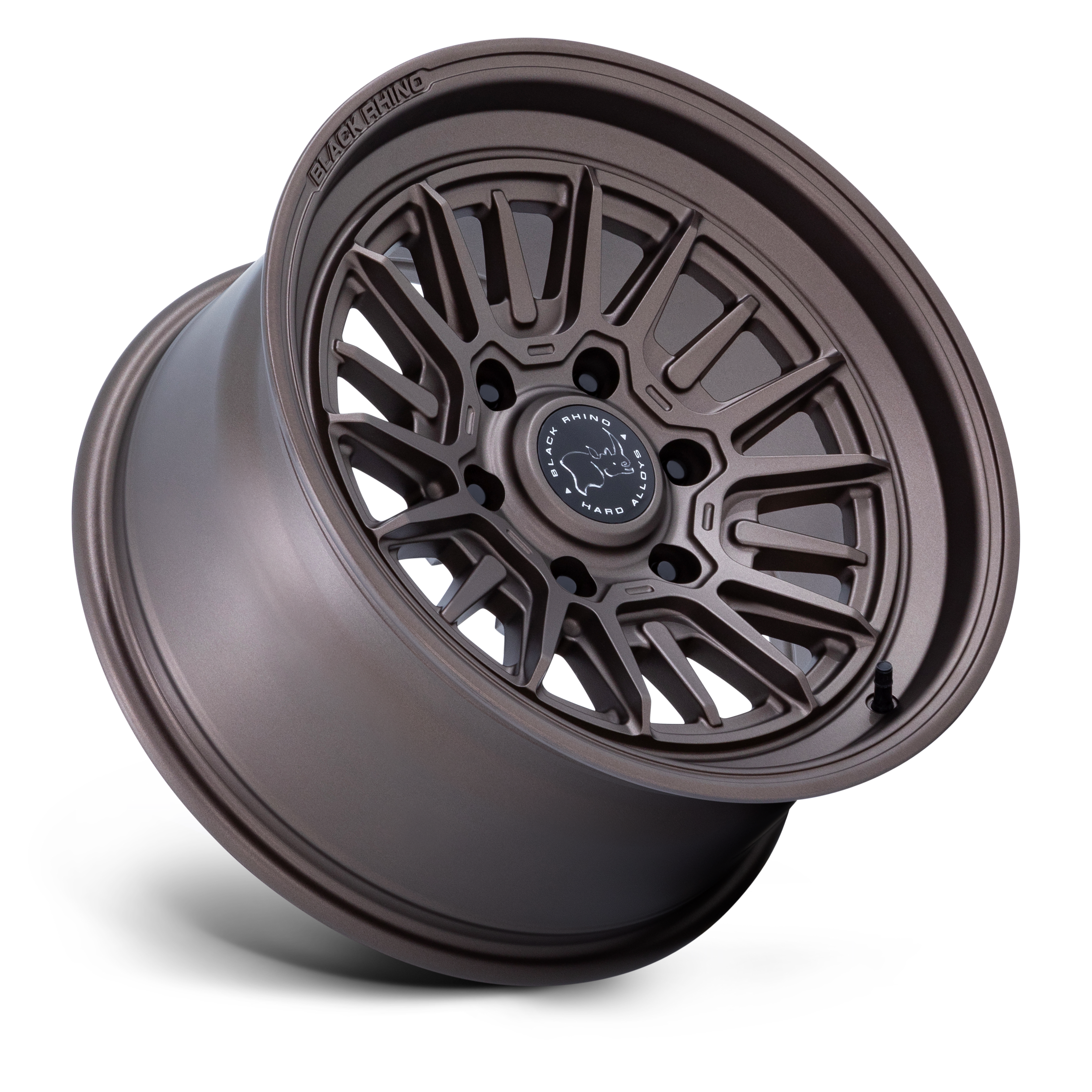 17X8.5 6X139.7/-10 Black Rhino Taleo Burnt Bronze Cb106.1