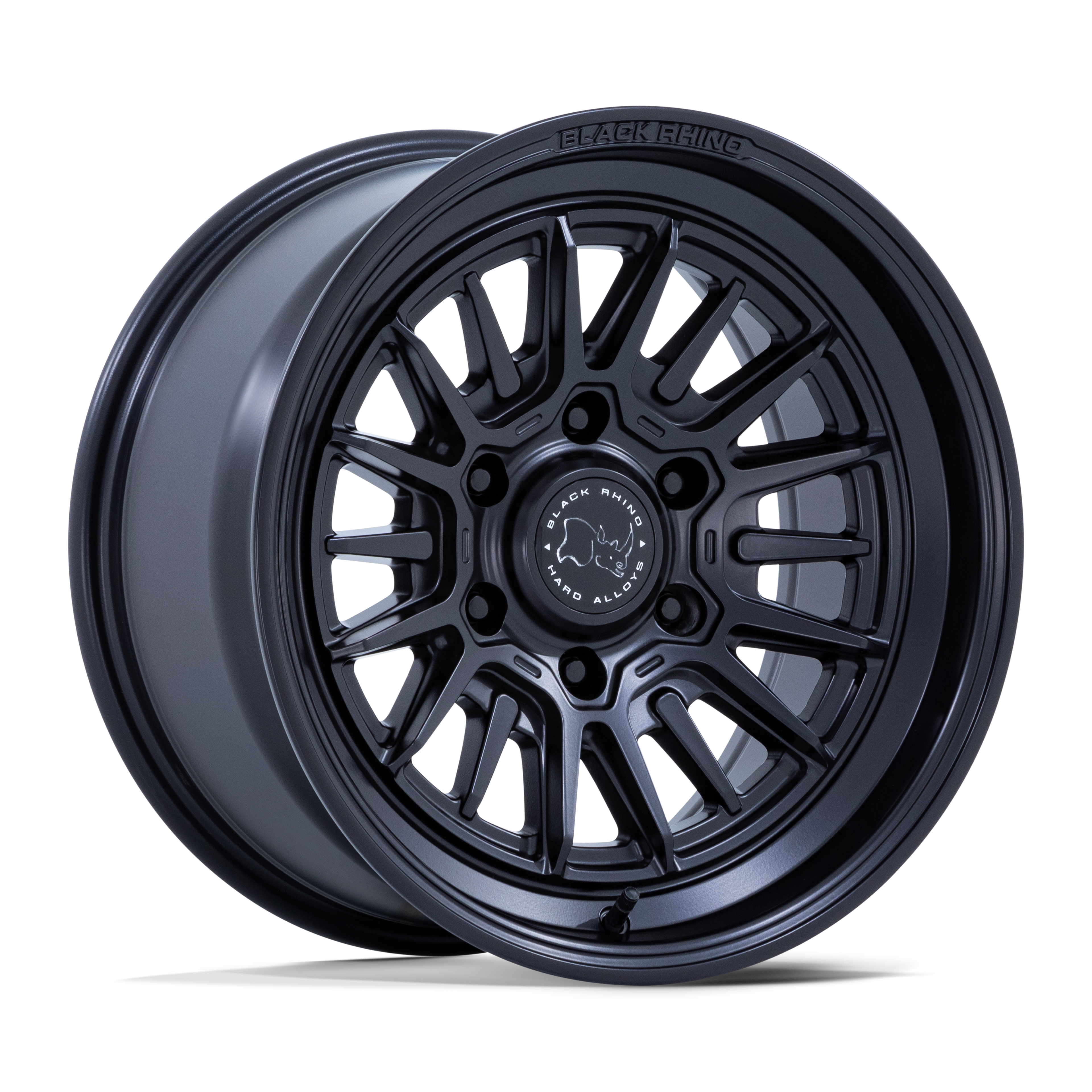 17X8.5 6X139.7/-10 Black Rhino Taleo Matte Black Cb106.1