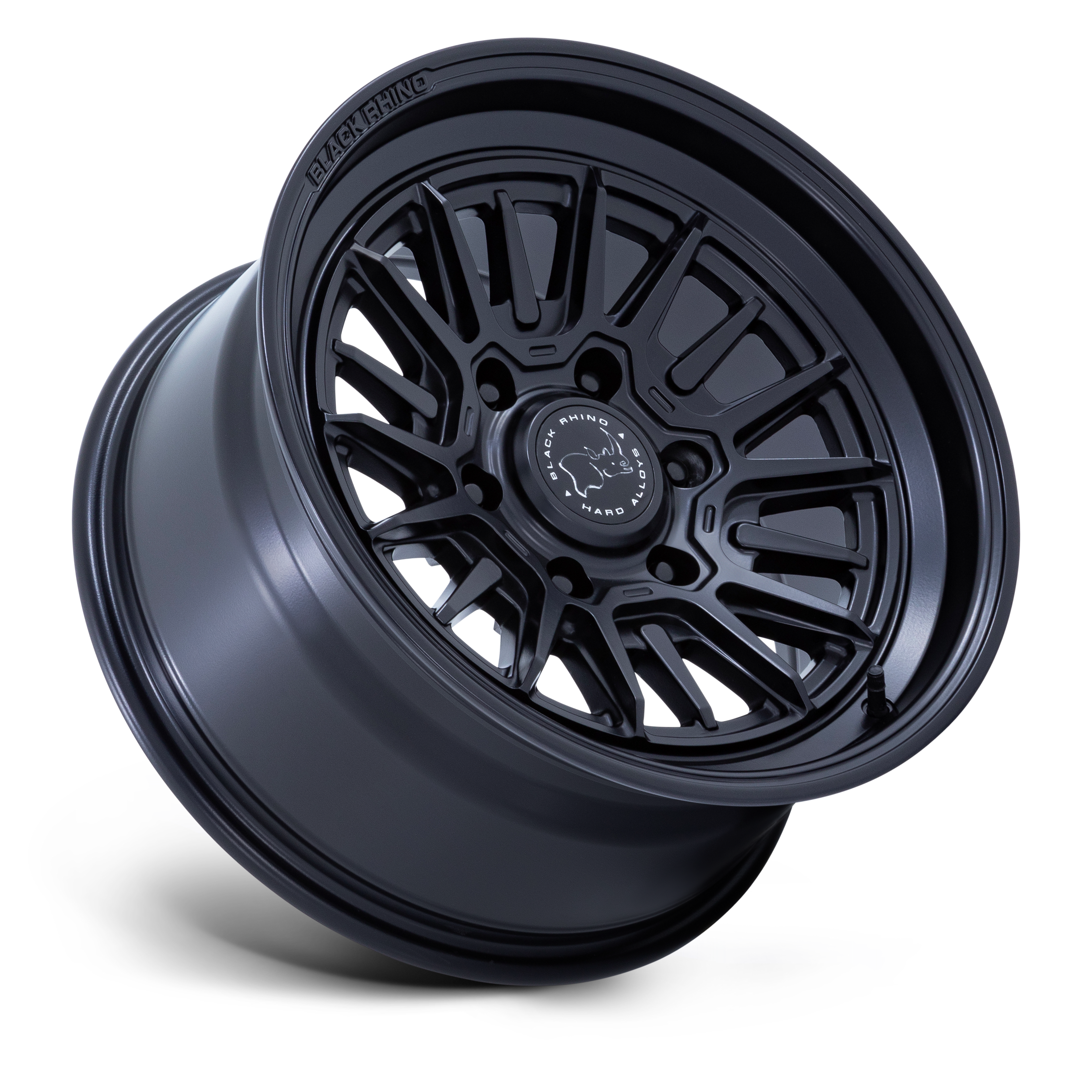 17X8.5 6X139.7/-10 Black Rhino Taleo Matte Black Cb106.1