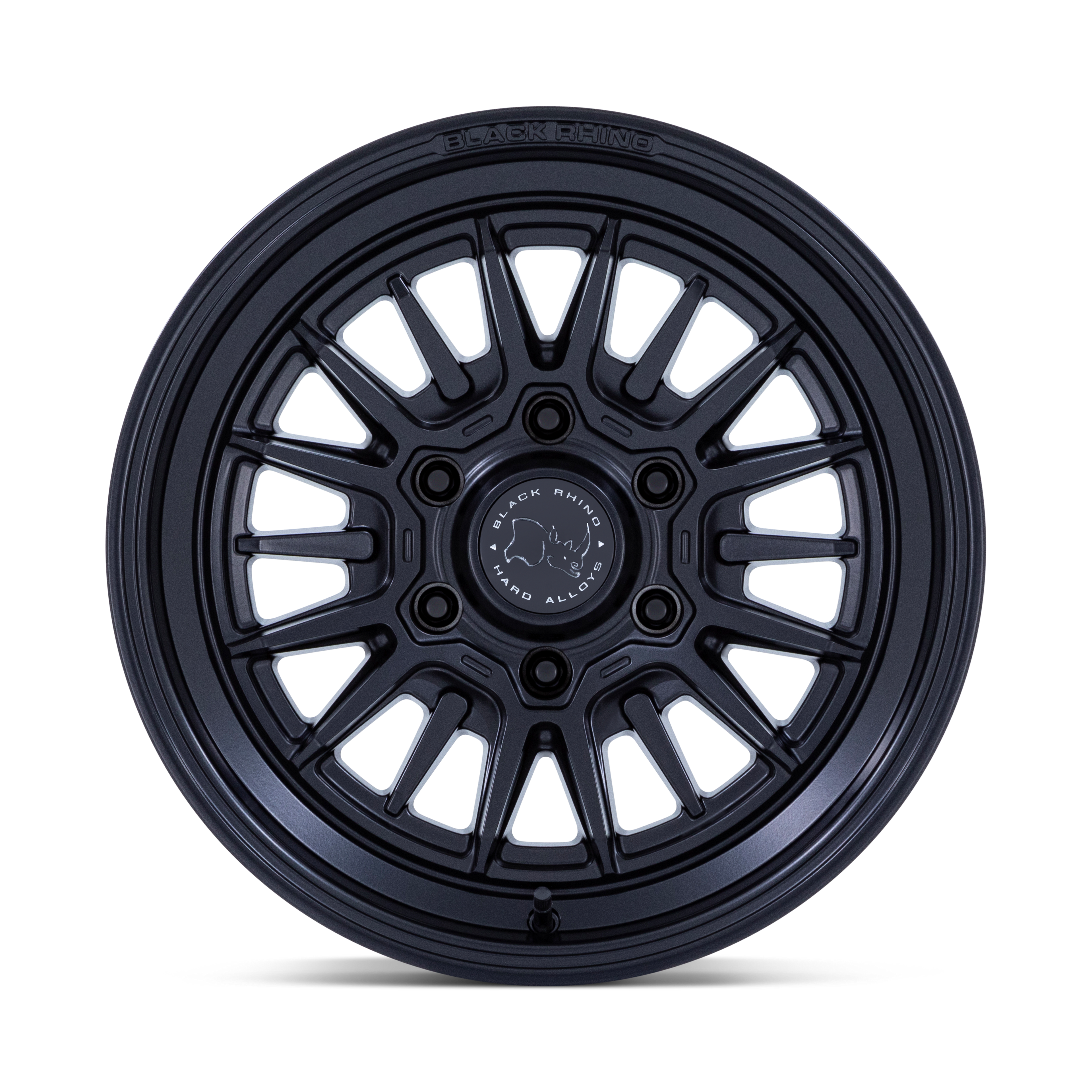 17X8.5 6X139.7/-10 Black Rhino Taleo Matte Black Cb106.1