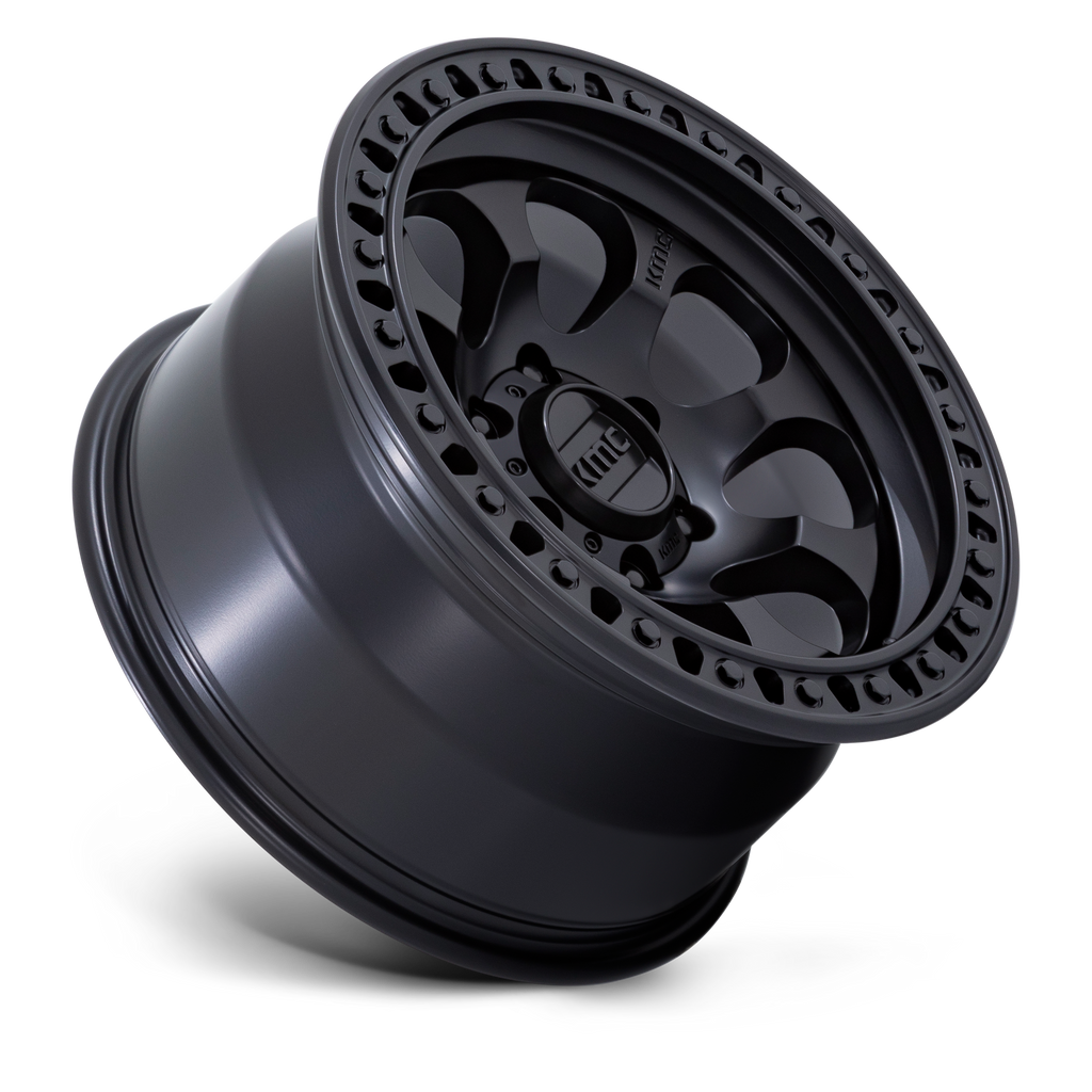 18X9.0 6X139.7/18 Kmc Km550 Riot Anthracite W/Satin Black Li