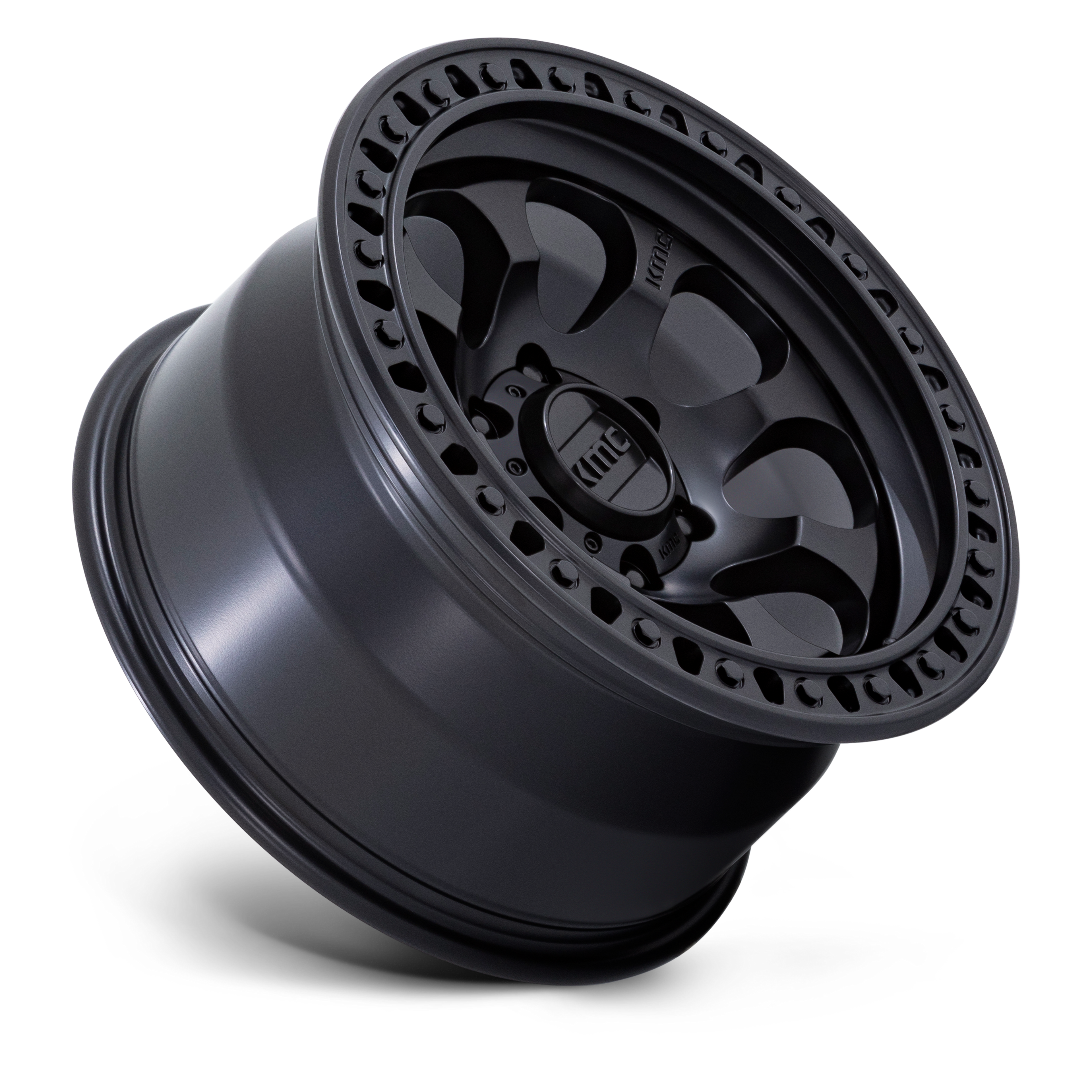 18X9.0 6X139.7/18 Kmc Km550 Riot Anthracite W/Satin Black Li