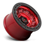 17X9.0 5X127/-38 KMC TANK BEADLOCK CANDY RED KM236 CB71,5 KMC