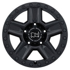 17X8.5 6X139.7/-18 Black Rhino Ravine Matte Black Offroad