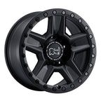 17X8.5 6X139.7/-18 Black Rhino Ravine Matte Black Offroad