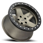 17X8.5 6X139.7/00 Black Rhino Crawler Beadlock Matte Bronce