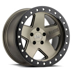 17X8.5 6X139.7/00 Black Rhino Crawler Beadlock Matte Bronce