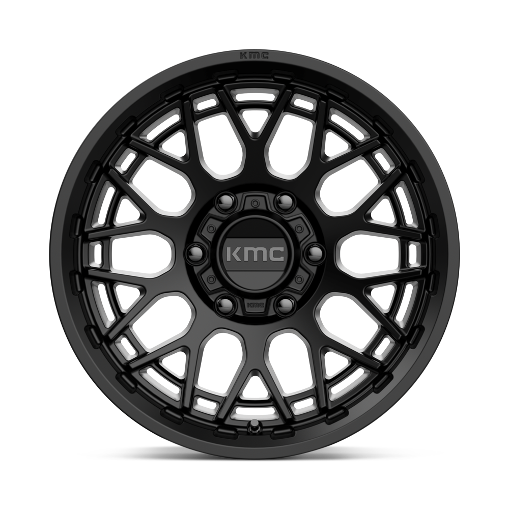 17X8.5 6X139.7/00 Kmc Technic Satin Black Cb106.1