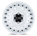 20X9.5 5X130/25 Black Rhino Axle Glos White Cb84.1