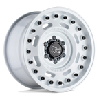 20X9.5 5X130/25 Black Rhino Axle Glos White Cb84.1