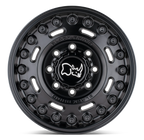 17X9.5 6X139.7/-18 Black Rhino Axle Matte Black