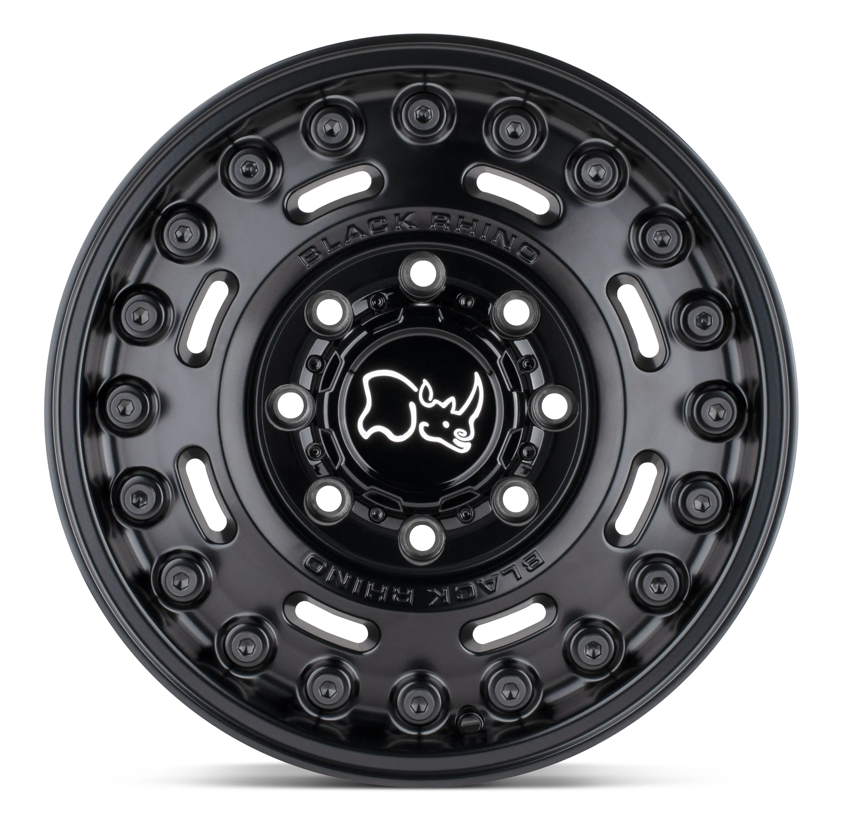 17X9.5 6X139.7/-18 Black Rhino Axle Matte Black