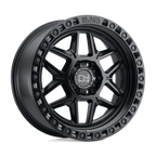 20X9.0 6X139.7/12 Black Rhino Kelso Matte Black W/Black Bolt Offroad