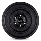 17X9.5 6X139.7/-12 Black Rhino Solid Matte Black Offroad