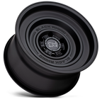 17X9.5 6X139.7/-12 Black Rhino Solid Matte Black Offroad