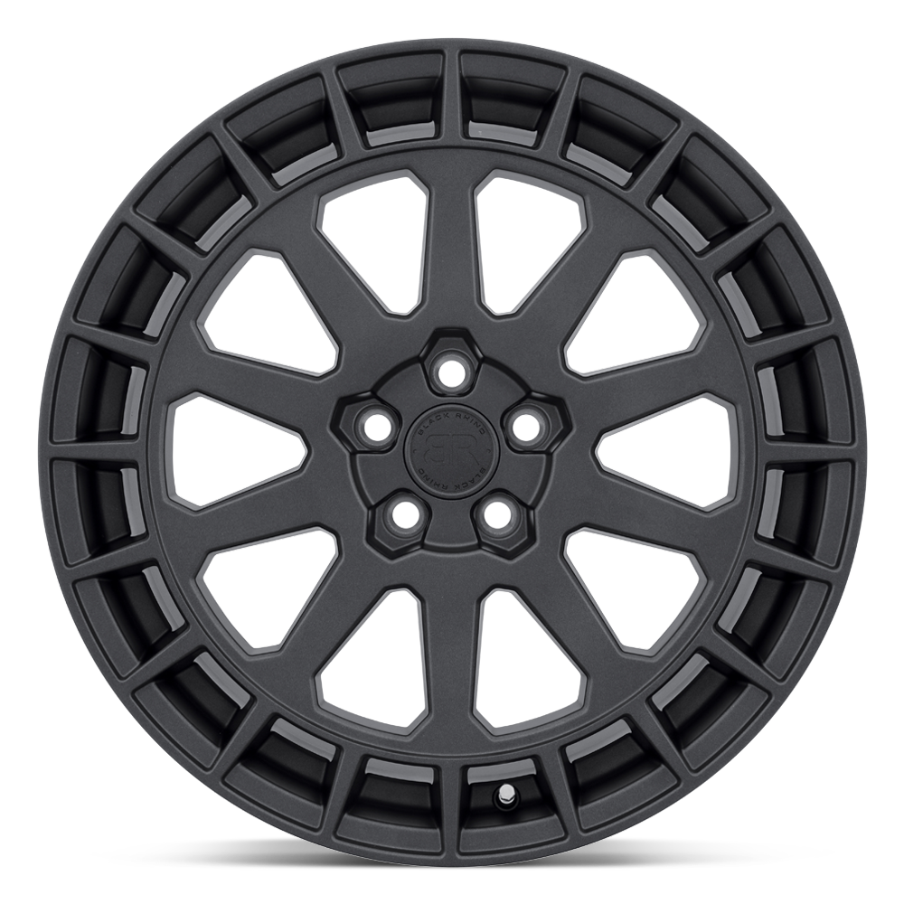 17X8.5 6X114.3/12 Black Rhino Boxer Gunblack