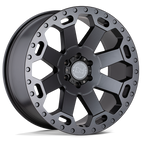 17X9.0 6X139.7/-12 Black Rhino Warlord Matte Gunmetal OffRoad