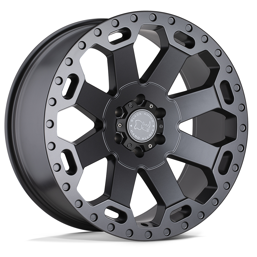 17X9.0 6X139.7/-12 Black Rhino Warlord Matte Gunmetal OffRoad
